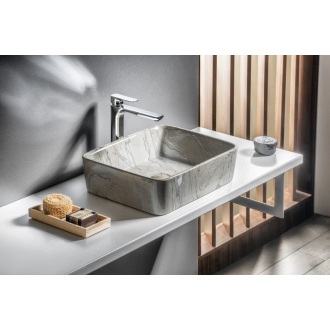 DALMA keramické umývadlo 48x13x38 cm, hranaté, grigio MM513
