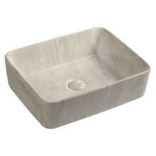 DALMA keramické umývadlo 48x13x38 cm, hranaté, marfil MM527