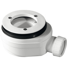 GELCO vaničkový sifón, priemer otvoru 90 mm, DN40, nízky, pre vaničky s krytom