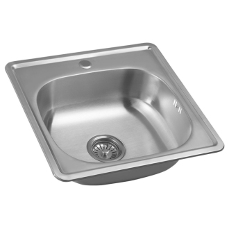 Aqualine Nerezový vstavaný drez 48x18x48 cm AQ4848B