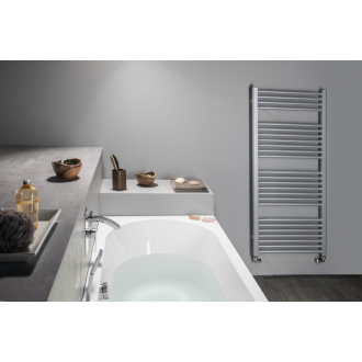 DIRECT vykurovacie teleso s bočným pripojením 600x1320 mm, 714 W, strieborná štrukturálna ILS36E