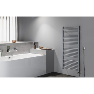 DIRECT vykurovacie teleso s bočným pripojením 600x1320 mm, 714 W, strieborná štrukturálna ILS36E