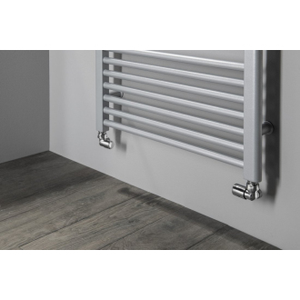 DIRECT vykurovacie teleso s bočným pripojením 600x1320 mm, 714 W, strieborná štrukturálna ILS36E