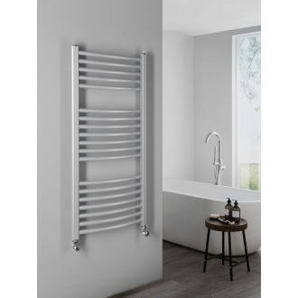 ORBIT vykurovacie teleso s bočným pripojením 450x990 mm, 432 W, strieborná štrukturálna ILA94E