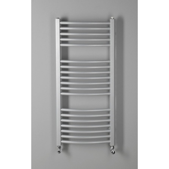ORBIT vykurovacie teleso s bočným pripojením 450x990 mm, 432 W, strieborná štrukturálna ILA94E