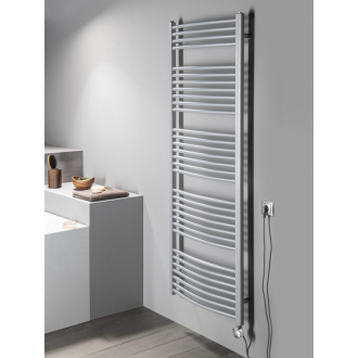 ORBIT vykurovacie teleso s bočným pripojením 600x1700 mm, 909 W, strieborná štrukturálna ILA66E
