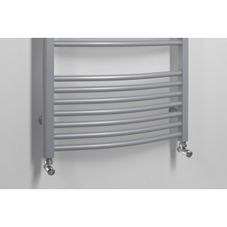 ORBIT vykurovacie teleso s bočným pripojením 600x1700 mm, 909 W, strieborná štrukturálna ILA66E