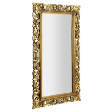 SCULE zrkadlo v ráme, 80x150cm, zlatá IN338