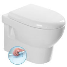 ABSOLUTE závesná WC misa, Rimless, 50x35 cm, biela 10AB02002