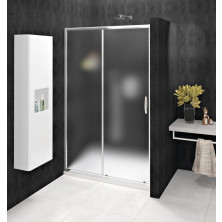 SIGMA SIMPLY sprchové dvere posuvné 1200 mm, sklo Brick GS4212