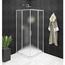 SIGMA SIMPLY štvorcový sprchovací kút 1000x1000 mm, rohový vstup, Brick sklo GS2410GS2410