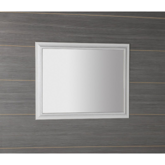 AMBIENTE zrkadlo v drevenom ráme 720x920mm, starobiela NL705