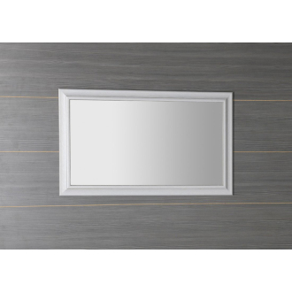 AMBIENTE zrkadlo v drevenom ráme 620x1020mm, starobiela NL706