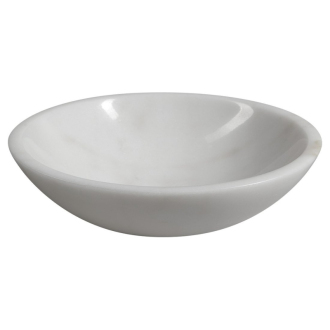 BLOK kamenné umývadlo priemer 40 cm, leštený víly mramor 2401-34