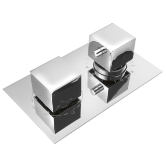 LATUS podomietková sprchová termostatická batéria, box, 3 výstupy, chróm 1102-63