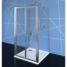 EASY LINE trojstenný sprch. kút 700x700mm, sklad.dvere, L/P, číre sklo EL1970EL3115EL3115