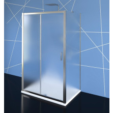 EASY LINE trojstenný sprchovací kút 1100x800mm, L/P variant, Brick sklo EL1138EL3238EL3238