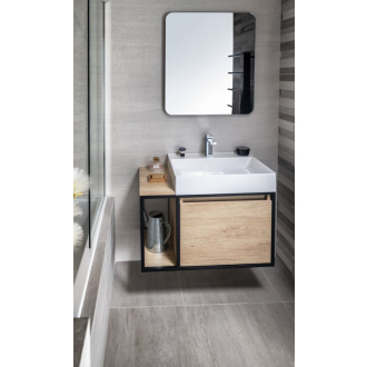 SENFINECO zrkadlo 650x790mm, LED 3D efekt SF115