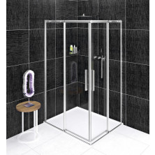 ALTIS LINE obdĺžnikový sprchovací kút 1000x900 mm, L/P variant, rohový vstup, číre sklo