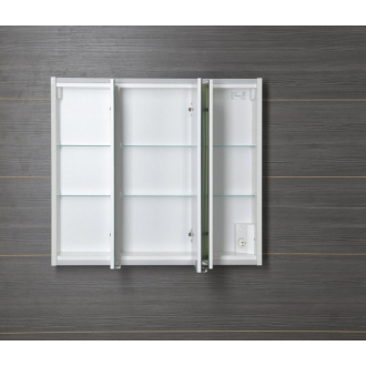 BATU galerka 80x71x15 cm, 2x LED osvetlenie, biela 1141131