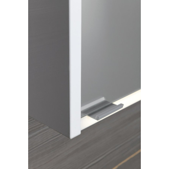BATU galerka 80x71x15 cm, 2x LED osvetlenie, biela 1141131