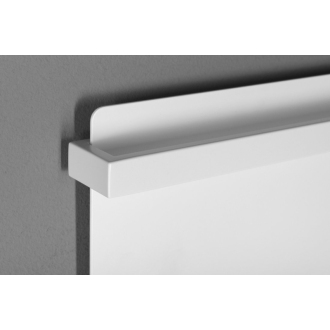 ELMIS Elektrický sušiak uteráka 400x800 mm, 120W, hliník, biela mat EB420