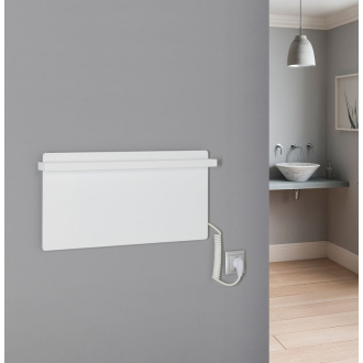 ELMIS elektrický sušiak uteráka 600x300mm, 90W, hliník, biela mat EB620