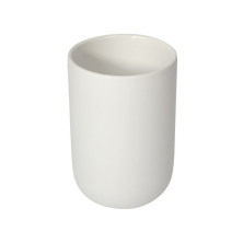CHLOÉ pohár na postavenie, biela mat CH033