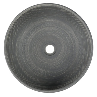 PRIORI keramické umývadlo, priemer 41 cm, 15 cm, sivá so vzorom PI024