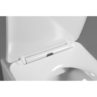 PACO sedátko pre závesné WC, SLIM, Soft Close, biela PZS1012