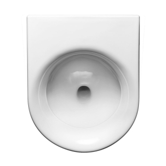 PURA urinál so zakrytým prívodom vody, 25x61x27,5 cm, biela ExtraGlaze 889711