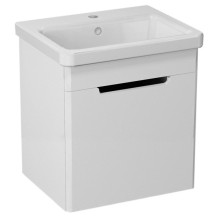 ELLA umývadlová skrinka 46,5x65x38,5cm, 1xdvierka, ľavá, biela (70055) EL055-3030