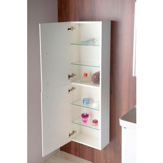 THEIA skrinka vysoká 40x140x20cm, 2x dvierka, ľavá/pravá, biela (62022LP) TH400-3030