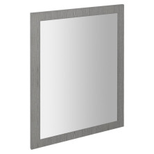 NIROX zrkadlo v ráme 600x800x28mm, dub strieborný (LA610) NX608-1111