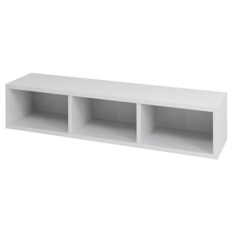 ESPACE otvorená policová skrinka 20x94x22cm, biela (ESP130) ESC130-3030