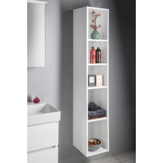 ESPACE otvorená policová skrinka 30x172x32cm, biela (ESP160) ESC160-3030