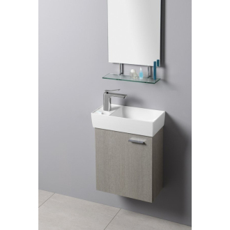 LATUS IX umývadlová skrinka 44x50x22cm, dub strieborný (LT092) LT090-1111