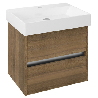 NIRONA umývadlová skrinka 57x51,5x43 cm, dub Sherwood (NR062) NR060-1515