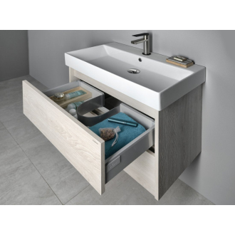 NIRONA umývadlová skrinka 67x51,5x43 cm, dub Mocca (NR071) NR070-1212