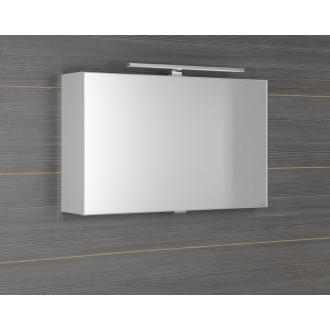 CLOE galerka s LED osvetlením 80x50x18cm, biela (CE080) CE080-0030