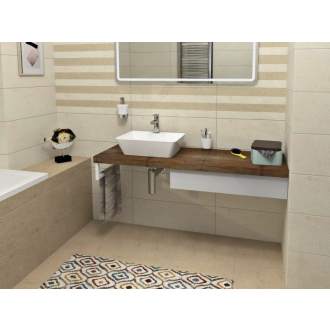 AVICE 1x zásuvka závesná 80x15x48cm, biela (AV800) AV800-3030
