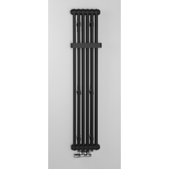 FEDE vykurovacie teleso 1500x306 mm, 6 seg., čierna mat IR191