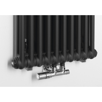 FEDE vykurovacie teleso 1500x490 mm, 10 seg., čierna mat IR193
