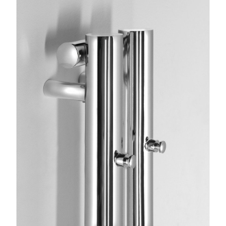 PILON vykurovacie teleso 122x1800 mm, so štyrmi háčikmi pre uterák, chróm IZ123