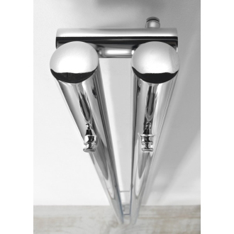 PILON vykurovacie teleso 122x1800 mm, so štyrmi háčikmi pre uterák, chróm IZ123