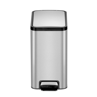 ECOSLIM odpadkový kôš pedálový 8l, Soft Close, nerez mat DR509