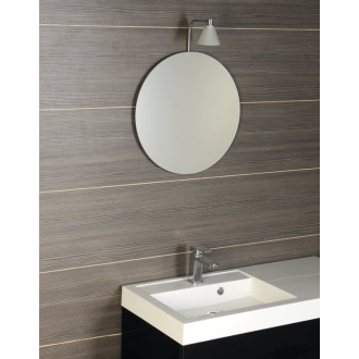 Zrkadlo okrúhle priemer 80cm, 4mm, bez úchytu 22446