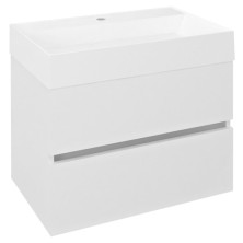 ODETTA umývadlová skrinka 67x50x43, 5cm, biela lesk DT070-3030