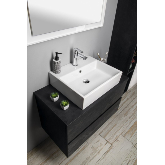 ODETTA umývadlová skrinka 82x50x43, 5cm, dub strieborný DT085-1111