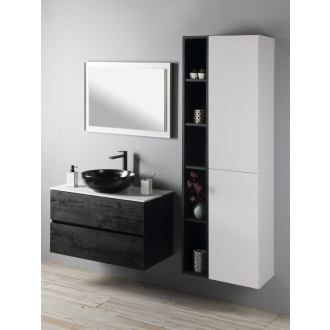 ODETTA umývadlová skrinka 82x50x43, 5cm, dub strieborný DT085-1111